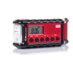 Midland ndradio ER300 - Lygte, Hndsving og solpanel