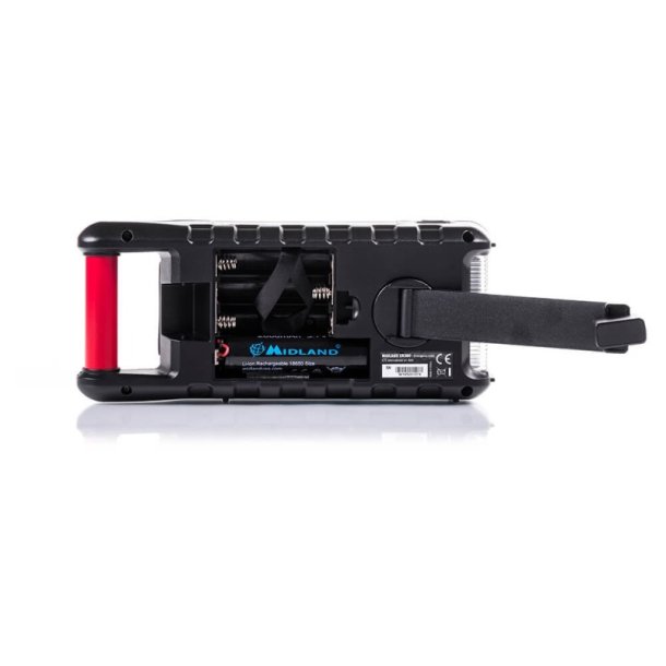 Midland ndradio ER300 - Lygte, Hndsving og solpanel