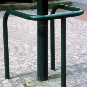 Mottez Mastebeskytter trebenet 65 cm - Malet gr�n