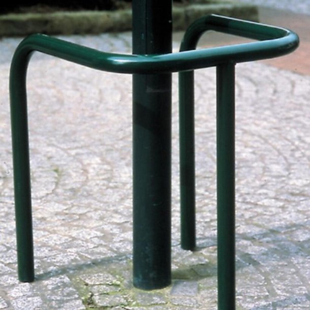 Mottez Mastebeskytter trebenet 65 cm - Malet gr�n