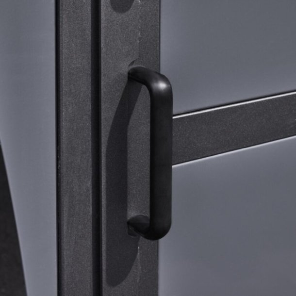 Mottez Cubit Secure cykelskur st�l 3 x 5 meter - galvaniseret st�l/tr�
