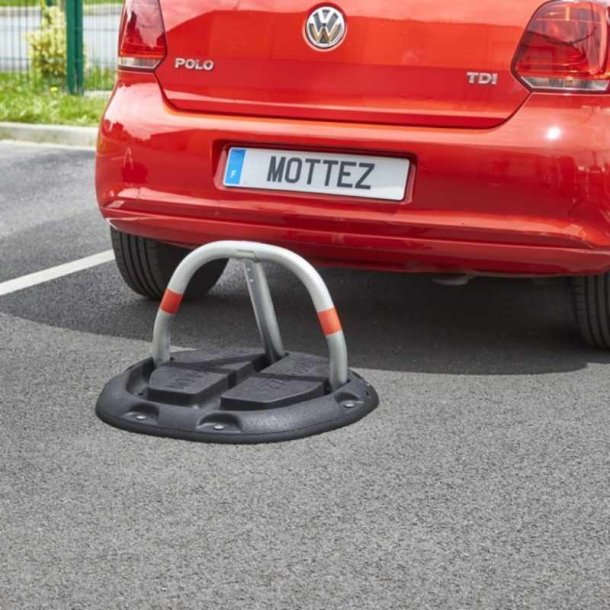 Mottez 68 cm parkeringsbjle med ls - cylinderls med ngle