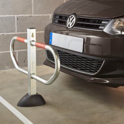 Mottez 85 cm parkeringsbjle med ls - Cylinderls med ngle