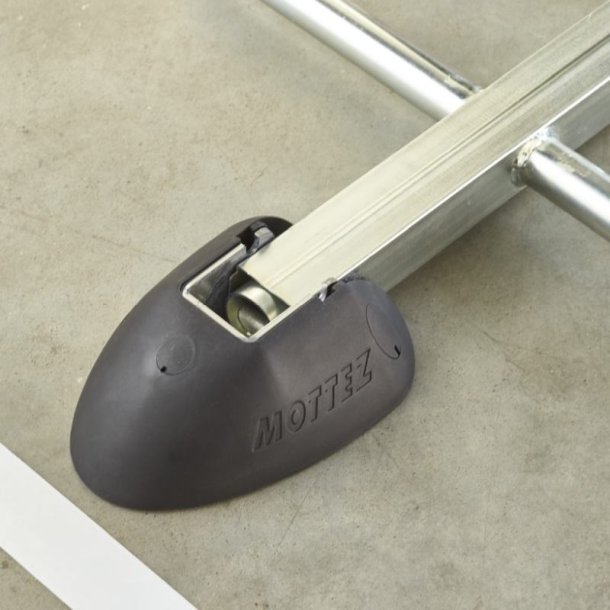 Mottez 85 cm parkeringsbjle med ls - Cylinderls med ngle