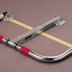 Mottez 105cm parkeringsbjle med ls - Cylinderls med ngle