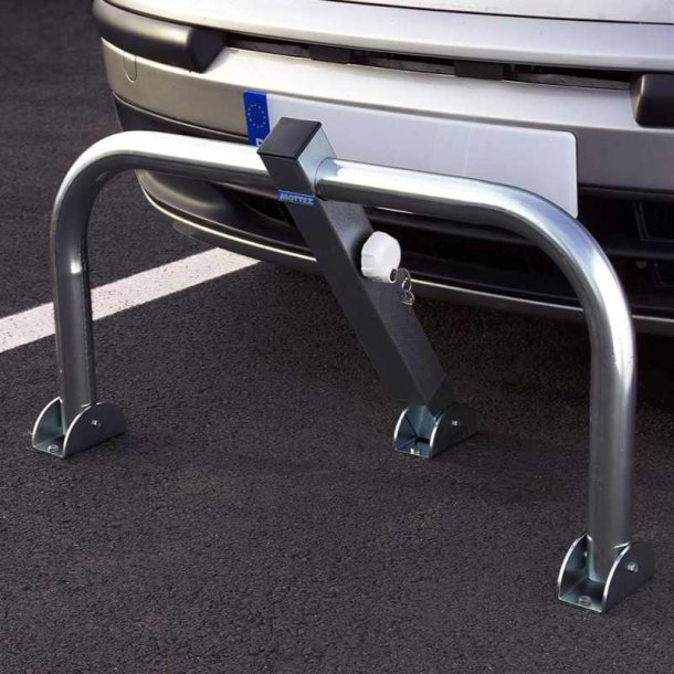 Mottez 89 cm parkeringsbjle med ls - Cylinderls med ngle