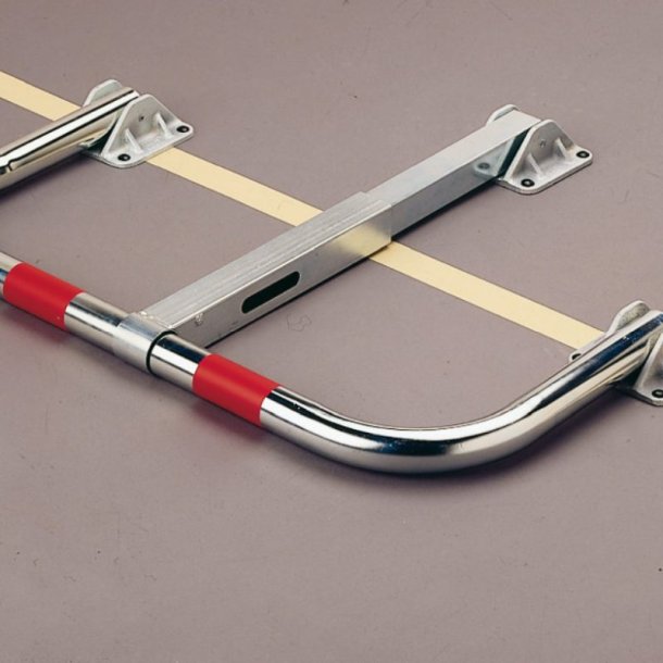 Mottez 2 x 97 cm parkeringsbjle med ls - ens Cylinderlse/ngler