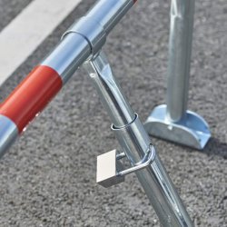 Mottez 75 cm parkeringsbjle med ls - hngels med ngle