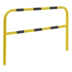 Mottez B352 afsprringshegn &#150; gul med sort - 2x1 meter - 4cm - stbning