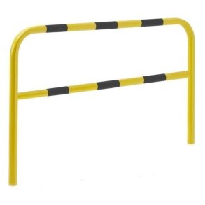 Mottez B352 afsp�rringshegn  gul med sort - 2x1 meter - �4cm - st�bning