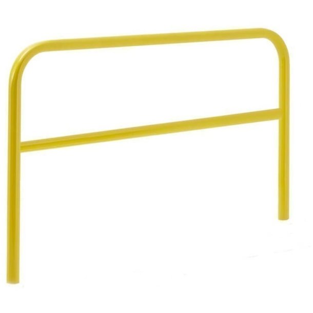 Mottez B357 afsprringshegn &#150; gul - 2x1 meter - 6cm - stbning - Fastgrelse