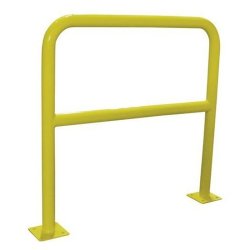 Mottez B358 afsprringshegn &#150; gul - 1x1 meter - 6cm - Fastgrelse