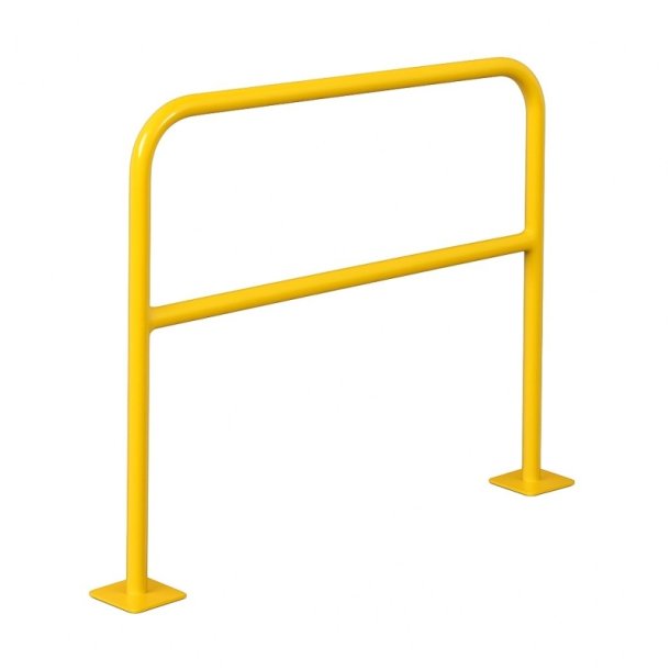 Mottez B355 afsprringshegn &#150; gul - 2x1 meter - 4cm - Fastgrelse