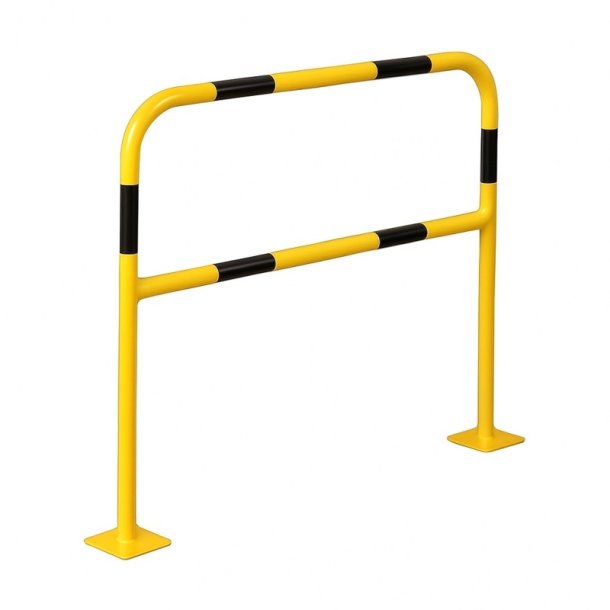 Mottez B359 afsprringshegn &#150; Gul med sort - 2x1 meter - 6cm
