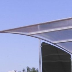 Mottez cykelskur stl til 6 cykler - galvaniseret - sort (med stativ)