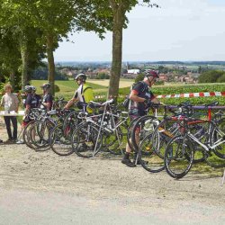 Cykelstativ til 9 cykler foldbart - 35mm stl stende