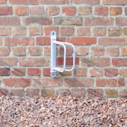 Cykelstativ til 1 cykel vghngt - 45" - galvaniseret stl - 5 stk