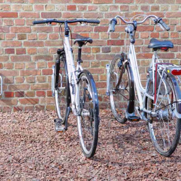Cykelstativ til 1 cykel vghngt - 90" - galvaniseret stl - 5 stk