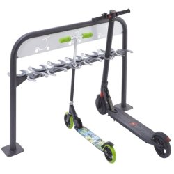 Lbehjulsstativ til 12 lbehjul - 30mm stl stende montering