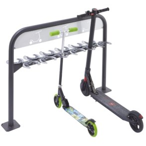 Lbehjulsstativ til 12 lbehjul - 30mm stl stende montering