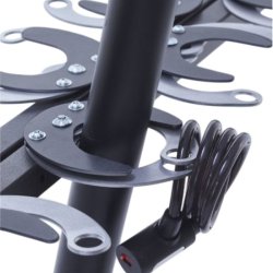 Lbehjulsstativ til 12 lbehjul - 30mm stl stende montering