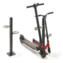 Lbehjulsstativ til 2 lbehjul - 40mm stl stende montering