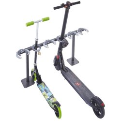 Lbehjulsstativ til 6 lbehjul - 30mm stl stende montering