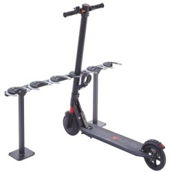 Lbehjulsstativ til 6 lbehjul - 30mm stl stende montering