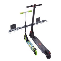 Lbehjulsstativ til 6 lbehjul - 30mm stl vg montering