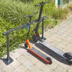 Lbehjulsstativ til 9 lbehjul - 30mm stl stende montering