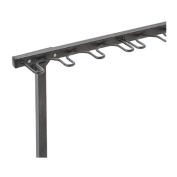 Lbehjulsstativ til 9 lbehjul - 30mm stl stende montering