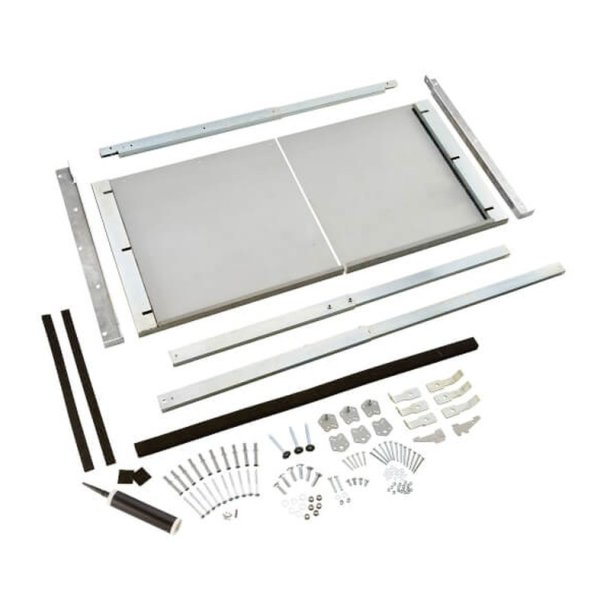 Mottez Oversv�mmelsesbarriere d�r�bning p� 75-120cm floodbarrier