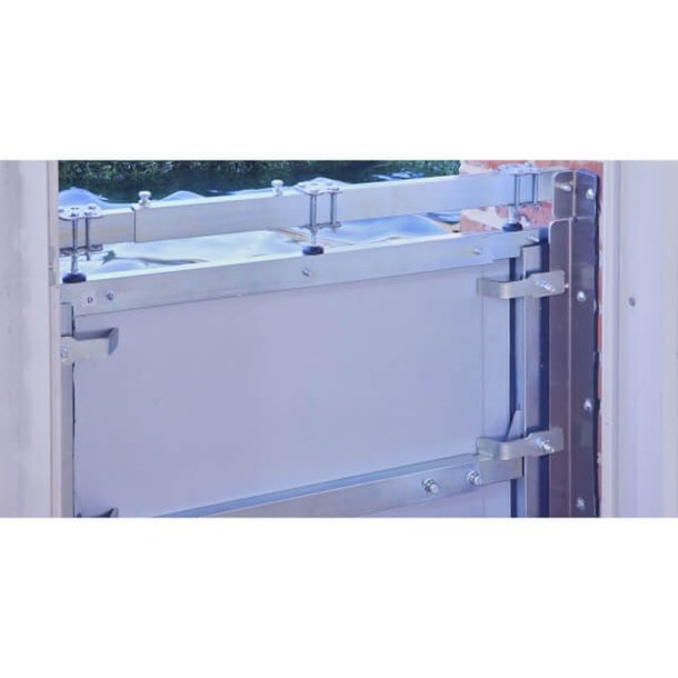 Mottez Oversv�mmelsesbarriere d�r�bning p� 75-120cm floodbarrier