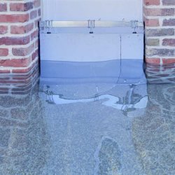 Mottez Oversv�mmelsesbarriere d�r�bning p� 75-120cm floodbarrier