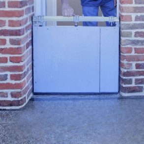 Mottez Oversv�mmelsesbarriere d�r�bning p� 75-120cm floodbarrier