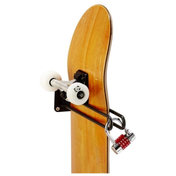 Skateboard rack til 1 skateboard - 30mm stl vg montering