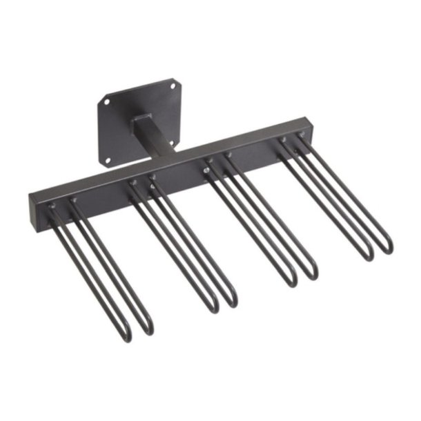 Skateboard rack til 4 skateboard - 30mm stl vg montering