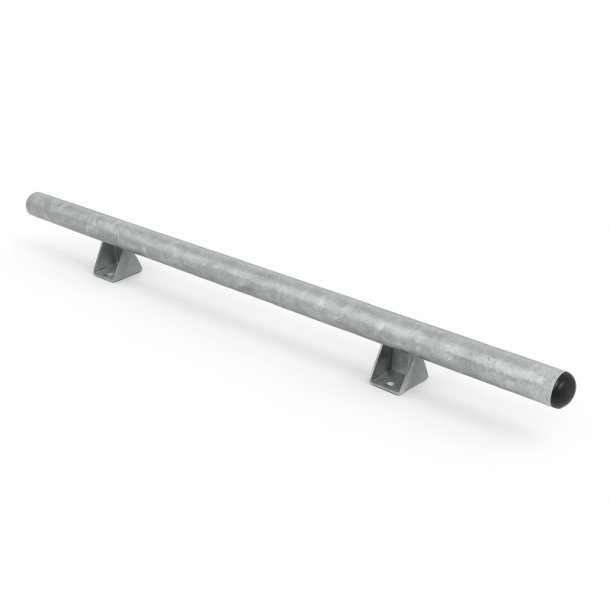 Parkeringsstop i st�l 200 cm galv PRM sikkerhedsbarriere - �60 cm