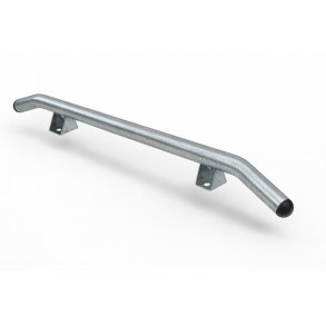 Parkeringsstop i st�l 200 cm galv PRM sikkerhedsbarriere - skr� �76