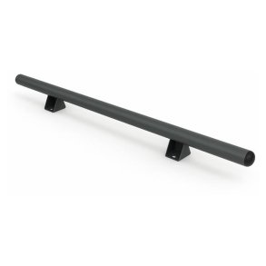 Parkeringsstop i st�l galvaniseret/sort 200 cm � PRM sikkerhedsbarriere