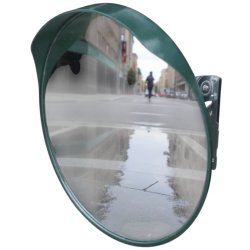 Mottez overvgningsspejl 40 cm - Grn til stolpe og vg