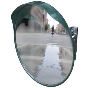 Mottez overvgningsspejl 40 cm - Grn til stolpe og vg