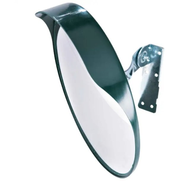 Mottez overvgningsspejl 40 cm - Grn til stolpe og vg