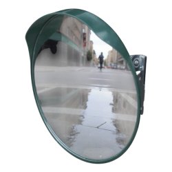 Mottez overvgningsspejl 30 cm - Grn til stolpe og vg