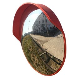 Mottez trafik og gadespejl 100 cm - rd til Stolpe og vg