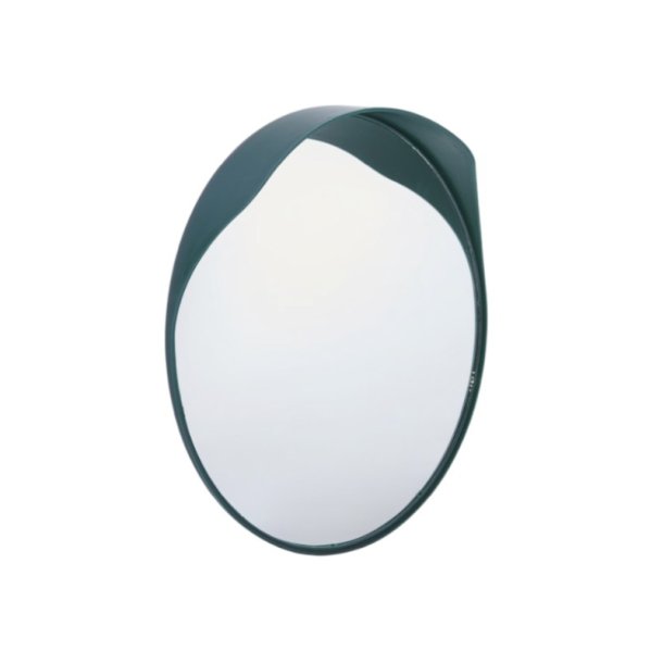 Mottez overvgningsspejl 30 cm - Grn til stolpe og vg