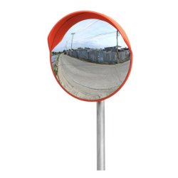 Mottez trafik og gadespejl 80 cm - rd til Stolpe og vg