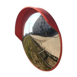 Mottez trafik og gadespejl 80 cm - rd til Stolpe og vg