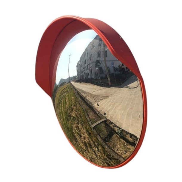 Mottez trafik og gadespejl 80 cm - rd til Stolpe og vg