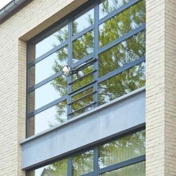 Mottez overvgningsspejl 20 cm - sort klemmespejl p arm